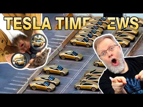 Fleet of Cybercabs Spotted at GigaTexas! | Tesla Time News 593