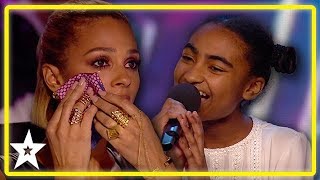 Alesha Dixon Breaks Down Watching 14 Year Old Singer on Britain&#39;s Got Talent | Kids Got Talent