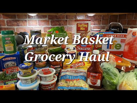 Market Basket Grocery Haul with Prices
