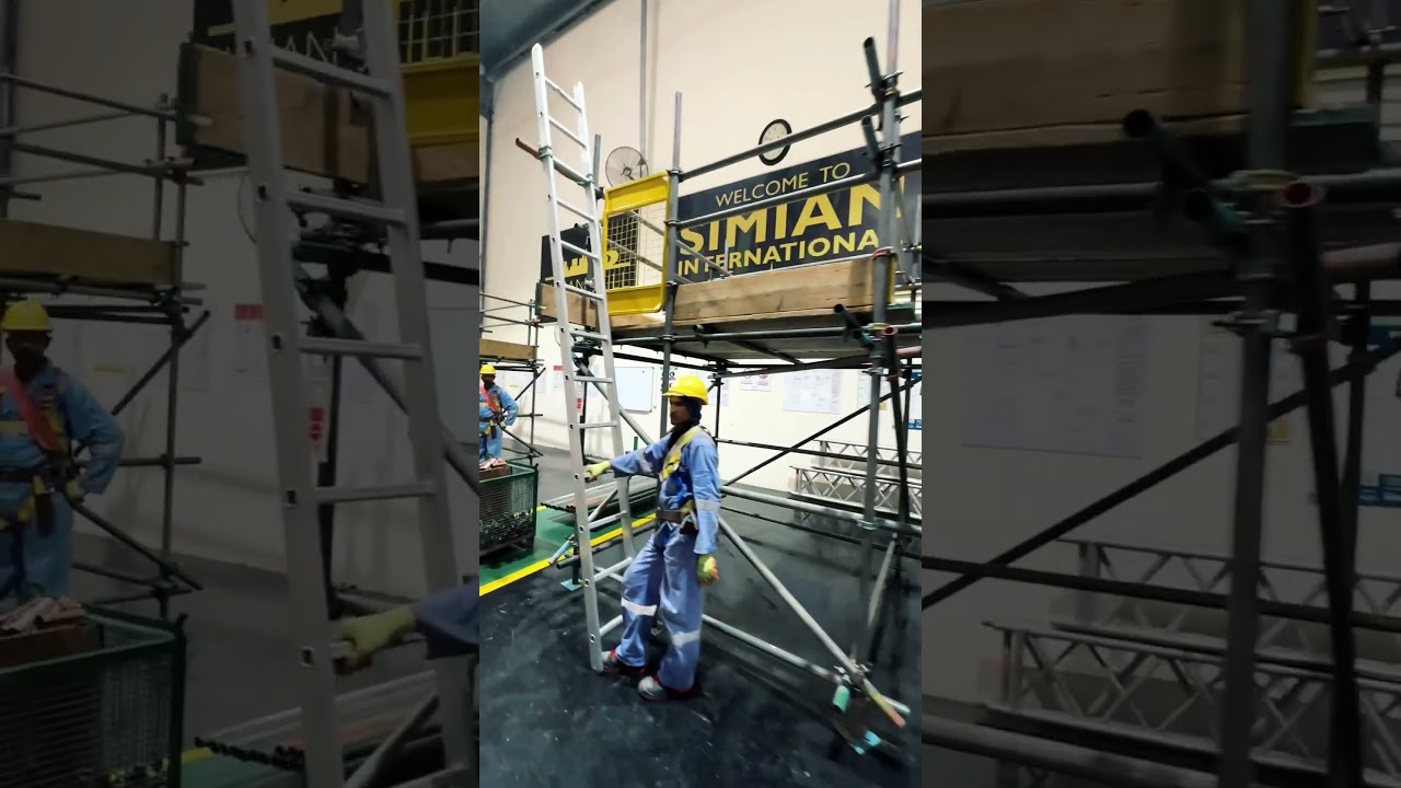 Our CISRS #scaffolder  Level 1 #training is in full swing.  #career training  #construction #cisrs