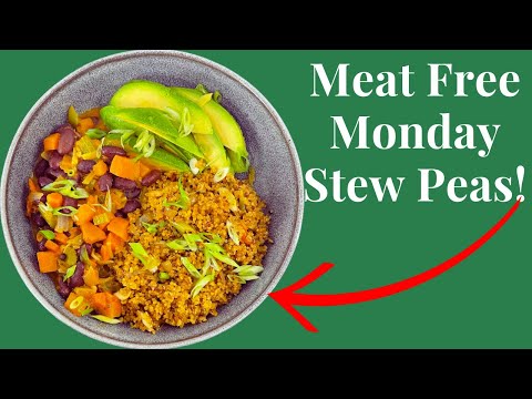 Jamaica Meatless Stew Peas!