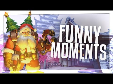 SANTA TORBJORN | Overwatch Funny Moments Christmas Update (WinterWonderland & Xmas Brawl)