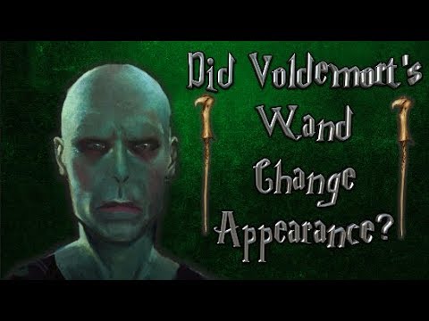 Did Voldemort's Wand Change Appearance?