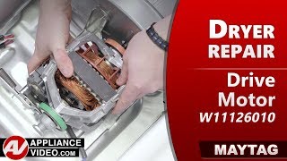 Maytag Dryer: Unit Will Hum and Not Start - Drive Motor Repair