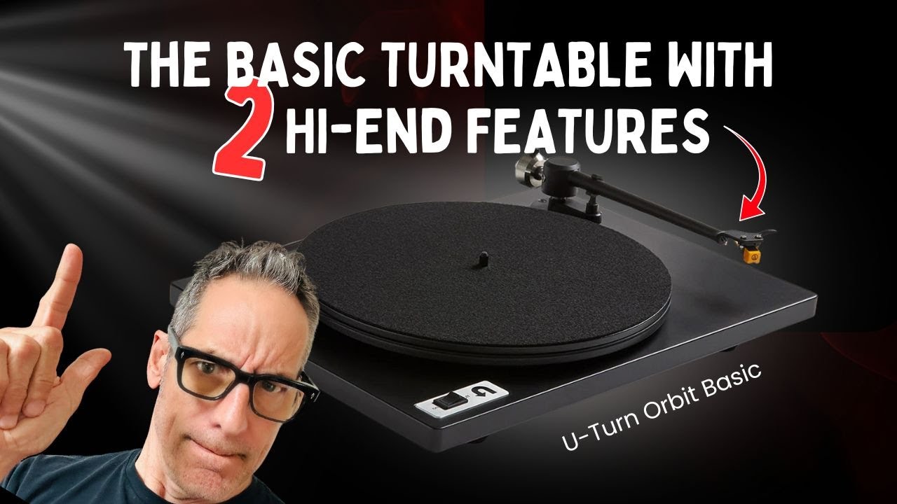 U-Turn Orbit Basic - No Frills Turntable with 2 Audiophile Features!dn