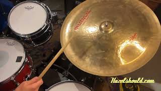 Video thumbnail for Zildjian Oriental China Trash 22” 2188 g by Hazelshould Drums & Cymbals