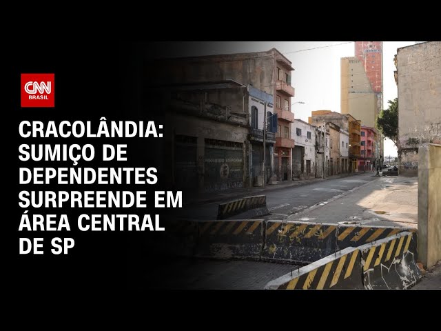 Cracolândia vazia: moradores relatam dispersão de usuários por São Paulo | CNN PRIME TIME