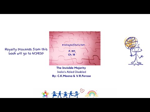 Day 11: #10DaysOfActivism The Invisible Majority: India's Abled Disabled #Disability #access
