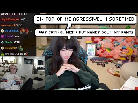 xQc Reacts to Emiru Exposing Mizkif for Forcing Himself On to Her while She was Crying & Blackmailed