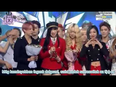 140718 f(x) - Music Bank Win [hungarian sub]