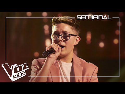 Juan Francisco Morán canta "Entre sobras y sobras me faltas" | Semifinal | La Voz Kids Antena 3 2024
