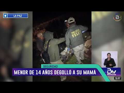 Adolescente habría degollado a su madre en Coro Coro, La Paz