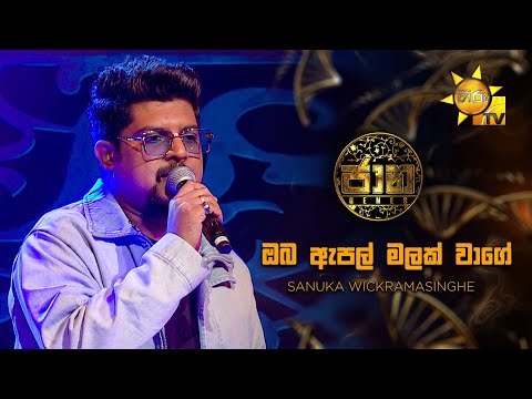 Oba Apple Malak Wage (ඔබ ඇපල් මලක් වාගේ) - Sanuka Wickramasinghe  | Jaana - ජාන |  Hiru TV