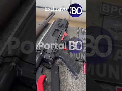 Operação policial apreende armas, granada, drogas e munições em São José de Mipibu
