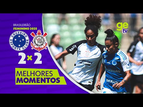 Gols e lances de Cruzeiro x Corinthians