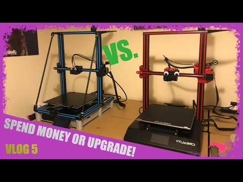 Upgrade your 3D Printer or Buy the Expensive Version - CR-10S vs CR-10S Pro V2 - Vlog 5