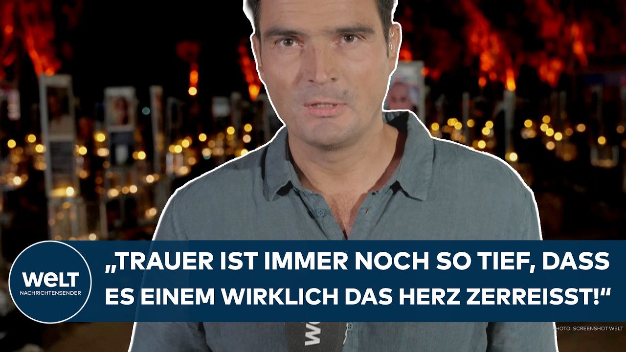 NOVA-FESTIVAL: Israel gedenkt an Opfer des Hamas-Terrors am 7. Oktober! "Gänsehaut-Moment!"