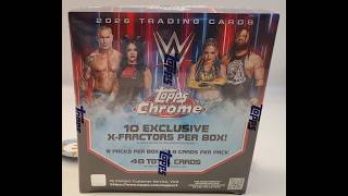 2026 Topps Chrome WWE Mega Box  Nice Auto Pull