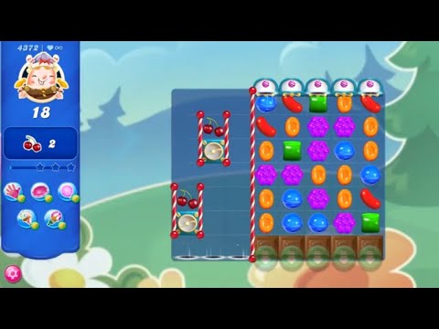 Candy Crush Saga LEVEL 4372 NO BOOSTERS (new version)