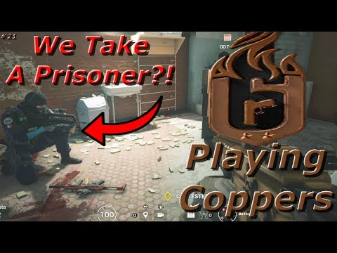 Capturing The Enemy! Road To Copper - Rainbow Six Siege Funny Moments