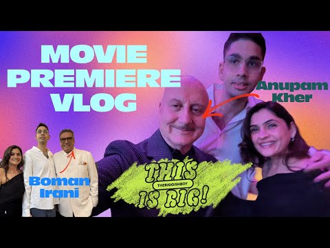 WE ATTENDED A BOLLYWOOD MOVIE PREMIERE!