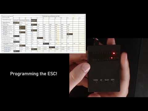Senior Design: Programming an ESC