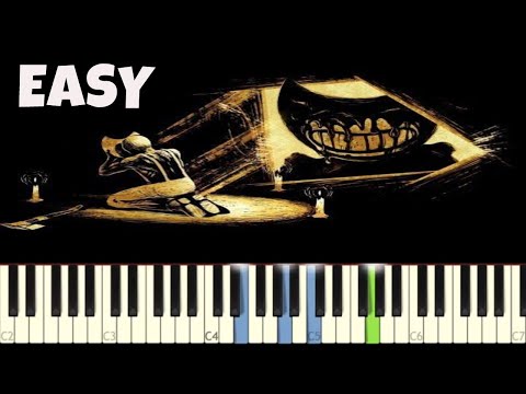 Bendy Chapter 5 Intro and End Credits Theme - EASY Piano Tutorial
