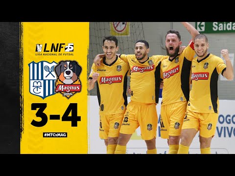 GOLS - Minas Tênis Clube 3x4 Magnus Futsal - Melhores Momentos