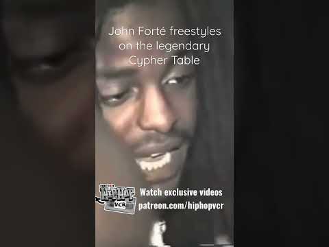 John Forté freestyles on the legendary Cypher Table with BIGPUN, DMX, Canibus, MicGeronimo & MosDef