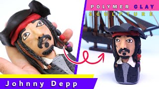 Clay Sclupture: funny jack sparrow , the full figure sculpturing process by Clay Artisan Crafts