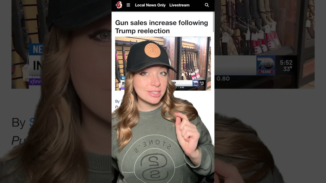 Election Has Gun Sales On The Rise?!? #2ndamendment #shortsvideo #shortsfeed #shorts