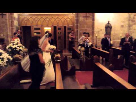 Entrada de la novia a la Iglesia