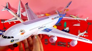 UNBOXING BEST PLANES: Boeing 757 777 787  Airbus 350 380 370 BELUGA DHL Spain USA India models