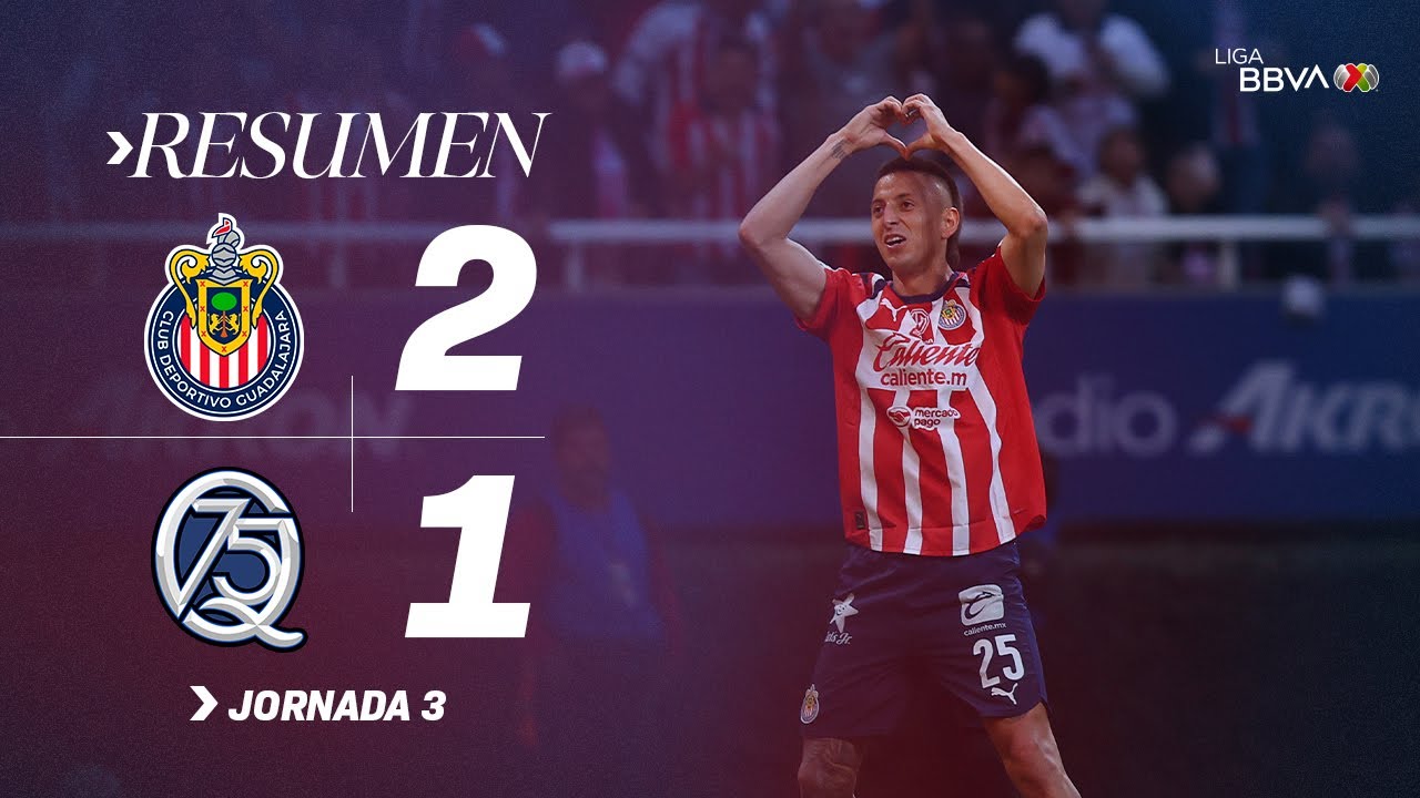 CD Guadalajara vs Querétaro Highlights