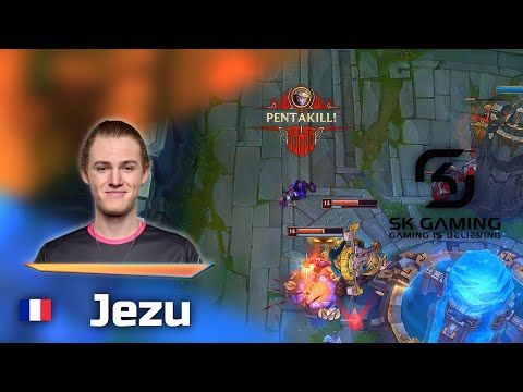 Jezu destroyed enemy team on Ezreal