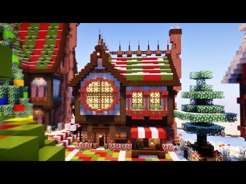 Ultimate Christmas House Build in Minecraft!