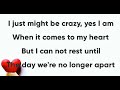 Whitney Houston Until You Come Back Lyrics