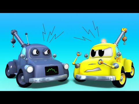 Geamanul rau al lui Tom Camionul de tractari Orasul Masinilor - desene pentru copii