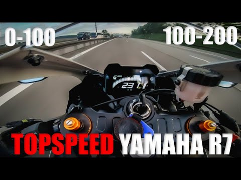 Yamaha R7 | TOPSPEED GPS | 0-100 | 100-200
