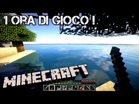 Minecraft ITA Hardcore - 1 ORA DI GIOCO - Shader Mod - Sopravvivenza