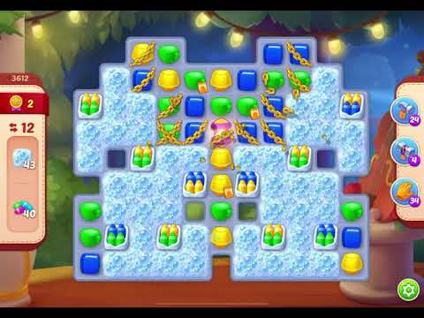 HomeScapes Level 3612 no boosters (13 moves)