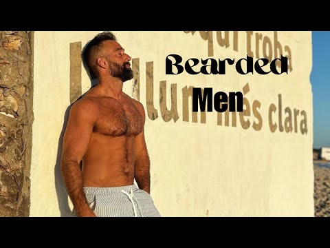 Embracing the Natural Charm: The Sculpted Beauty of Bearded, Hairy-Chested Men