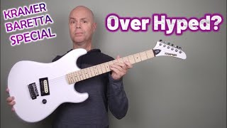 Video thumbnail for Worth the Hype? Kramer Baretta Special Demo & Review #guitarreview #kramerguitars #superstrat by The Bald Shredder
