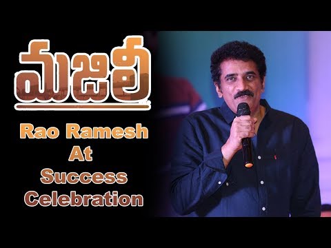 Rao Ramesh at Majili Movie Team Success Celebration