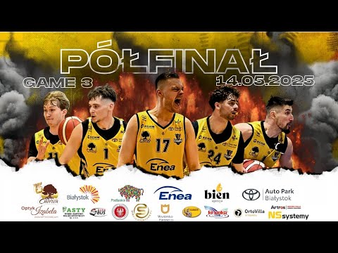Półfinał PLAY OFF II ligi (3 mecz) Żubry Chorten Białystok vs AZS AWF Mickiewicz Romus Katowice
