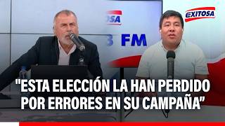 🔴🔵 Lúcar a diputado electo de JP: "Esta elección la han perdido no por fraude, sino por sus errores"