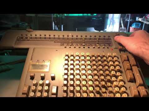 What happens when you divide by zero on a mechanical calculator?