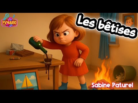 🇫🇷 KARAOKÉ 🎤 Sabine Paturel "Les bêtises" | Version Instrumentale HD avec Lyrics