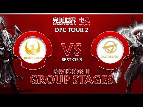 Phoenix Gaming vs Dandelion E.C. Game 1 (BO3) DPC CN 2021/2022 Tour 2: Division II