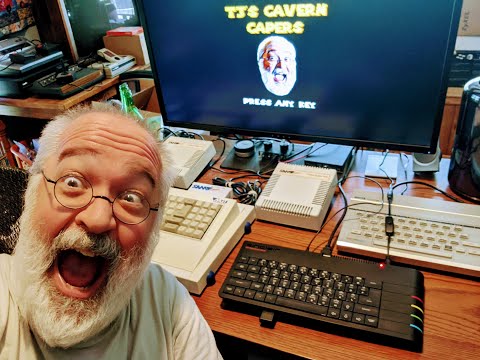 TJ's Cavern Capers - Speccy Next NextBASIC Demo Game - Sinclair ZX Spectrum Retro Computer 8Bit